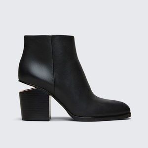 Alexander Wang Gabi Bootie w/ Rose Gold